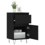 Sideboards 2 pcs black engineered wood 40x35x70 cm by vidaXL, Sideboards - Ref: Foro24-831151, Price: 90,81 €, Discount: %