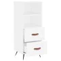 White engineered wood sideboard 34.5x34x90 cm by vidaXL, Sideboards - Ref: Foro24-828636, Price: 53,45 €, Discount: %