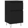 Sideboards 2 pcs black engineered wood 40x35x70 cm by vidaXL, Sideboards - Ref: Foro24-831151, Price: 90,81 €, Discount: %