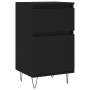 Sideboards 2 Stück, schwarzes Holzwerkstoff, 40 x 35 x 70 cm von vidaXL, Sideboards - Ref: Foro24-831151, Preis: 91,98 €, Rab...