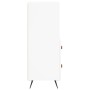 White engineered wood sideboard 34.5x34x90 cm by vidaXL, Sideboards - Ref: Foro24-828636, Price: 53,93 €, Discount: %