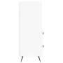 White engineered wood sideboard 34.5x34x90 cm by vidaXL, Sideboards - Ref: Foro24-828636, Price: 53,45 €, Discount: %