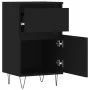 Sideboards 2 pcs black engineered wood 40x35x70 cm by vidaXL, Sideboards - Ref: Foro24-831151, Price: 90,81 €, Discount: %