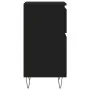 Sideboards 2 pcs black engineered wood 40x35x70 cm by vidaXL, Sideboards - Ref: Foro24-831151, Price: 90,81 €, Discount: %