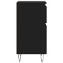 Sideboards 2 Stück, schwarzes Holzwerkstoff, 40 x 35 x 70 cm von vidaXL, Sideboards - Ref: Foro24-831151, Preis: 91,98 €, Rab...