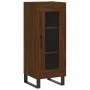 Aparador madera de ingeniería marrón roble 34,5x34x90 cm de vidaXL, Aparadores - Ref: Foro24-828827, Precio: 64,77 €, Descuen...