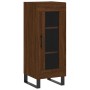 Aparador madera de ingeniería marrón roble 34,5x34x90 cm de vidaXL, Aparadores - Ref: Foro24-828827, Precio: 65,59 €, Descuen...
