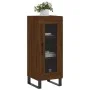 Aparador madera de ingeniería marrón roble 34,5x34x90 cm de vidaXL, Aparadores - Ref: Foro24-828827, Precio: 64,77 €, Descuen...