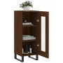 Aparador madera de ingeniería marrón roble 34,5x34x90 cm de vidaXL, Aparadores - Ref: Foro24-828827, Precio: 64,77 €, Descuen...