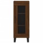 Aparador madera de ingeniería marrón roble 34,5x34x90 cm de vidaXL, Aparadores - Ref: Foro24-828827, Precio: 65,59 €, Descuen...