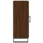Aparador madera de ingeniería marrón roble 34,5x34x90 cm de vidaXL, Aparadores - Ref: Foro24-828827, Precio: 64,77 €, Descuen...