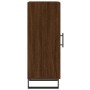 Aparador madera de ingeniería marrón roble 34,5x34x90 cm de vidaXL, Aparadores - Ref: Foro24-828827, Precio: 65,59 €, Descuen...