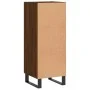Aparador madera de ingeniería marrón roble 34,5x34x90 cm de vidaXL, Aparadores - Ref: Foro24-828827, Precio: 64,77 €, Descuen...