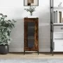 Sideboard aus geräuchertem Eichenholzwerkstoff, 34,5 x 34 x 90 cm von vidaXL, Sideboards - Ref: Foro24-828809, Preis: 62,29 €...
