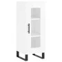 Glossy white plywood sideboard 34.5x34x90 cm by vidaXL, Sideboards - Ref: Foro24-828822, Price: 68,96 €, Discount: %