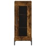Sideboard aus geräuchertem Eichenholzwerkstoff, 34,5 x 34 x 90 cm von vidaXL, Sideboards - Ref: Foro24-828809, Preis: 63,08 €...