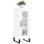 Glossy white plywood sideboard 34.5x34x90 cm by vidaXL, Sideboards - Ref: Foro24-828822, Price: 68,96 €, Discount: %