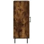 Smoked oak engineered wood sideboard 34.5x34x90 cm by vidaXL, Sideboards - Ref: Foro24-828809, Price: 62,29 €, Discount: %