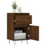 2 brown oak engineered wood sideboards 40x35x70 cm by vidaXL, Sideboards - Ref: Foro24-831163, Price: 65,41 €, Discount: %