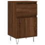 2 brown oak engineered wood sideboards 40x35x70 cm by vidaXL, Sideboards - Ref: Foro24-831163, Price: 65,98 €, Discount: %