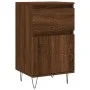 2 brown oak engineered wood sideboards 40x35x70 cm by vidaXL, Sideboards - Ref: Foro24-831163, Price: 65,41 €, Discount: %