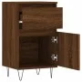 2 brown oak engineered wood sideboards 40x35x70 cm by vidaXL, Sideboards - Ref: Foro24-831163, Price: 65,41 €, Discount: %