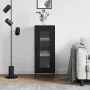 Black plywood sideboard 34.5x34x90 cm by vidaXL, Sideboards - Ref: Foro24-828813, Price: 62,29 €, Discount: %