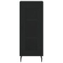 Aparador de madera contrachapada negro 34,5x34x90 cm de vidaXL, Aparadores - Ref: Foro24-828813, Precio: 63,02 €, Descuento: %