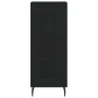 Schwarzes Sperrholz-Sideboard 34,5 x 34 x 90 cm von vidaXL, Sideboards - Ref: Foro24-828813, Preis: 62,29 €, Rabatt: %