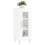 Sideboard aus glänzendem weißem Sperrholz 34,5x34x90 cm von vidaXL, Sideboards - Ref: Foro24-828782, Preis: 61,31 €, Rabatt: %