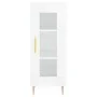 Sideboard aus glänzendem weißem Sperrholz 34,5x34x90 cm von vidaXL, Sideboards - Ref: Foro24-828782, Preis: 61,31 €, Rabatt: %