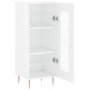 Sideboard aus glänzendem weißem Sperrholz 34,5x34x90 cm von vidaXL, Sideboards - Ref: Foro24-828782, Preis: 62,07 €, Rabatt: %