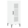 Aparador madera de ingeniería blanco 34,5x34x90 cm de vidaXL, Aparadores - Ref: Foro24-828796, Precio: 62,51 €