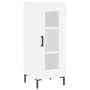 Aparador madera de ingeniería blanco 34,5x34x90 cm de vidaXL, Aparadores - Ref: Foro24-828796, Precio: 61,82 €, Descuento: %
