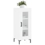 Sideboard aus weißem Holzwerkstoff 34,5x34x90 cm von vidaXL, Sideboards - Ref: Foro24-828796, Preis: 62,58 €, Rabatt: %