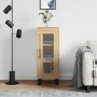 Aparador madera contrachapada color roble Sonoma 34,5x34x90 cm de vidaXL, Aparadores - Ref: Foro24-828823, Precio: 63,44 €, D...