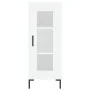 Aparador madera de ingeniería blanco 34,5x34x90 cm de vidaXL, Aparadores - Ref: Foro24-828796, Precio: 61,82 €, Descuento: %
