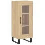 Sideboard aus Sonoma-Eichensperrholz, 34,5 x 34 x 90 cm von vidaXL, Sideboards - Ref: Foro24-828823, Preis: 62,71 €, Rabatt: %