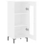 Aparador madera de ingeniería blanco 34,5x34x90 cm de vidaXL, Aparadores - Ref: Foro24-828796, Precio: 61,82 €, Descuento: %