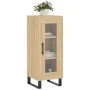 Sideboard aus Sonoma-Eichensperrholz, 34,5 x 34 x 90 cm von vidaXL, Sideboards - Ref: Foro24-828823, Preis: 62,71 €, Rabatt: %