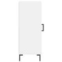 Aparador madera de ingeniería blanco 34,5x34x90 cm de vidaXL, Aparadores - Ref: Foro24-828796, Precio: 61,82 €, Descuento: %