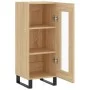 Sideboard aus Sonoma-Eichensperrholz, 34,5 x 34 x 90 cm von vidaXL, Sideboards - Ref: Foro24-828823, Preis: 62,71 €, Rabatt: %