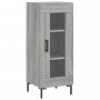 Ingenieurholz-Sideboard in Sonoma-Grau 34,5x34x90 cm von vidaXL, Sideboards - Ref: Foro24-828802, Preis: 62,51 €, Rabatt: %