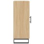 Aparador madera contrachapada color roble Sonoma 34,5x34x90 cm de vidaXL, Aparadores - Ref: Foro24-828823, Precio: 63,44 €, D...