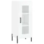 Sideboard aus glänzendem weißem Sperrholz 34,5x34x90 cm von vidaXL, Sideboards - Ref: Foro24-828806, Preis: 67,95 €, Rabatt: %