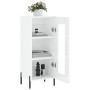 Bright white plywood sideboard 34.5x34x90 cm by vidaXL, Sideboards - Ref: Foro24-828806, Price: 68,85 €, Discount: %