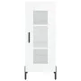 Sideboard aus glänzendem weißem Sperrholz 34,5x34x90 cm von vidaXL, Sideboards - Ref: Foro24-828806, Preis: 67,95 €, Rabatt: %