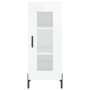 Sideboard aus glänzendem weißem Sperrholz 34,5x34x90 cm von vidaXL, Sideboards - Ref: Foro24-828806, Preis: 68,85 €, Rabatt: %