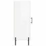Sideboard aus glänzendem weißem Sperrholz 34,5x34x90 cm von vidaXL, Sideboards - Ref: Foro24-828806, Preis: 67,95 €, Rabatt: %