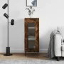 Smoked oak engineered wood sideboard 34.5x34x90 cm by vidaXL, Sideboards - Ref: Foro24-828817, Price: 60,25 €, Discount: %